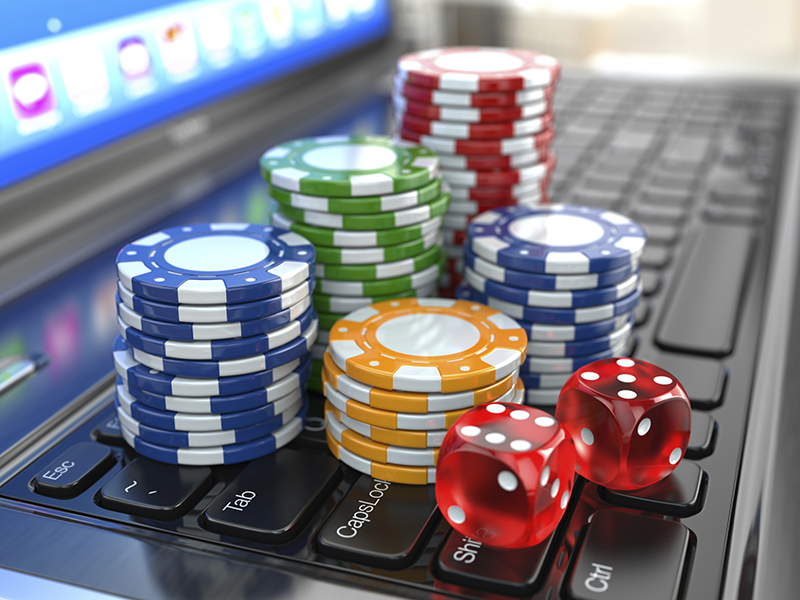 Online gambling concept